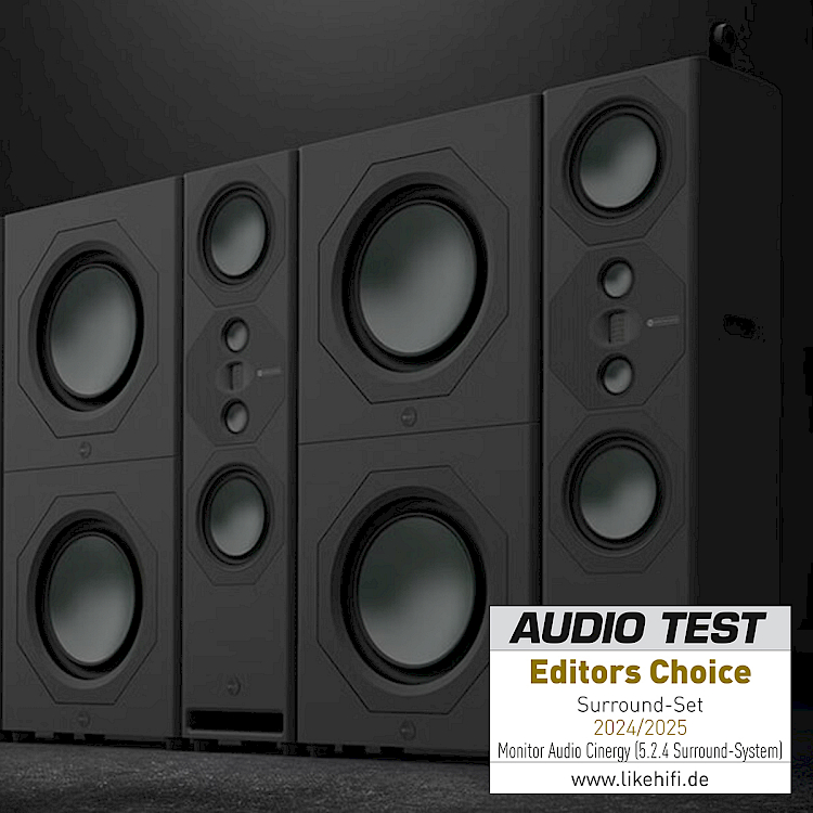 Cinergy 荣获《Audio Test Magazin》杂志的 “编辑之选” 奖